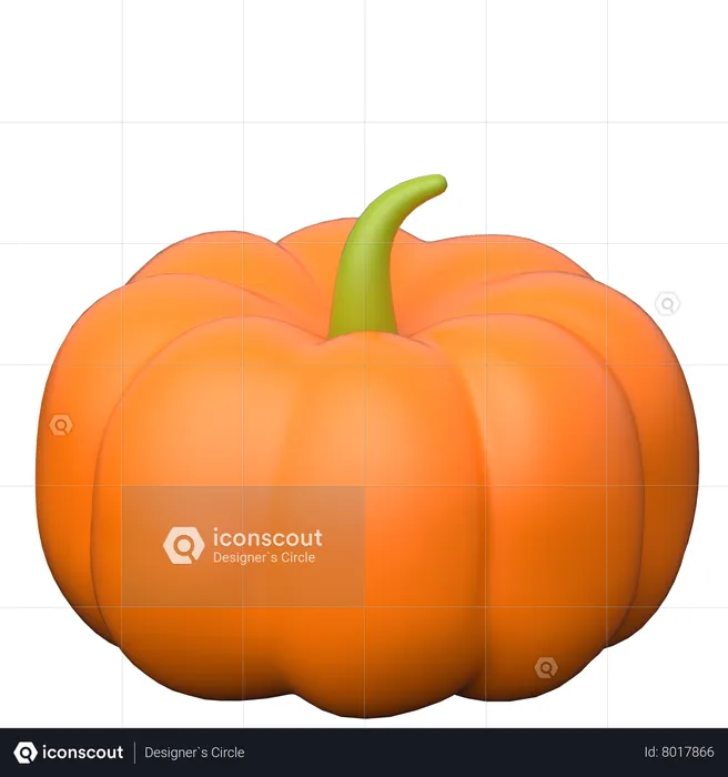 Pumpkin  3D Icon