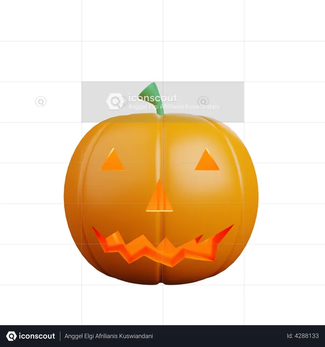 Pumpkin  3D Illustration