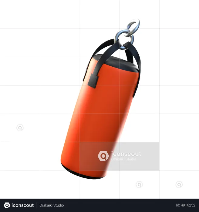 Punching Bag  3D Icon