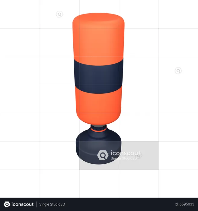 Punching Bag  3D Icon