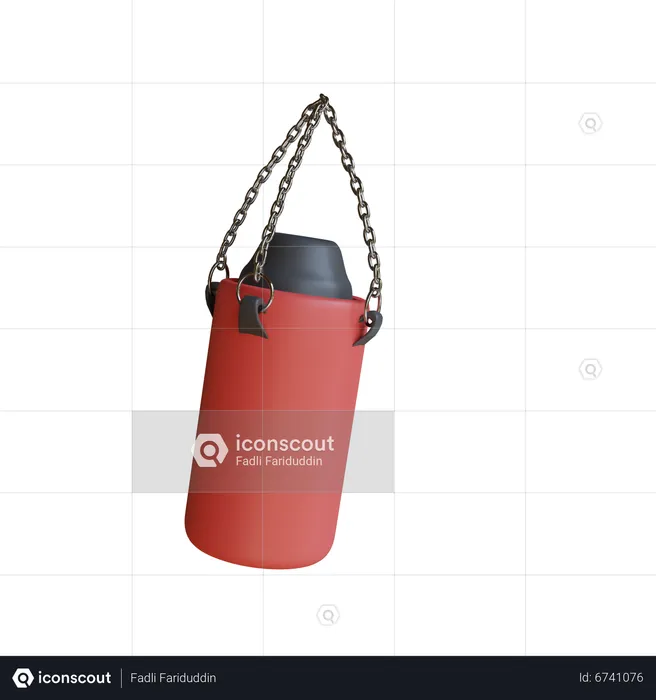 Punching Bag  3D Icon