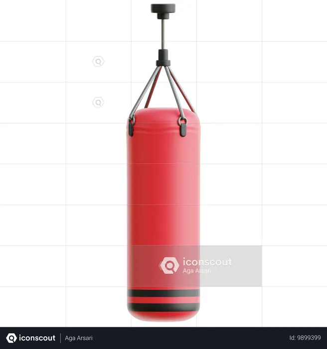 Punching Bag  3D Icon