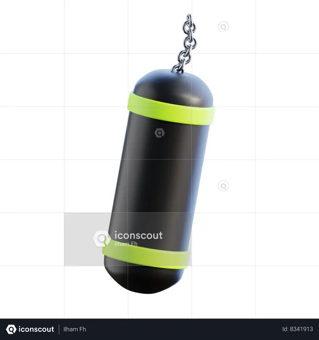 Punching bag  3D Icon