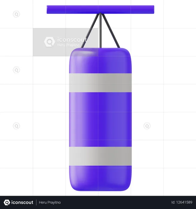 Punching Bag  3D Icon