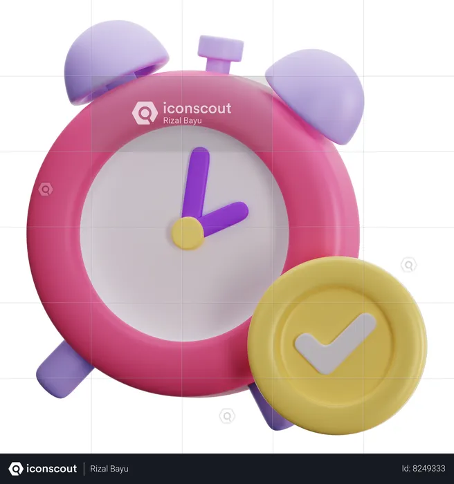 A tiempo  3D Icon