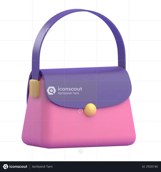 Purse  3D Illustration