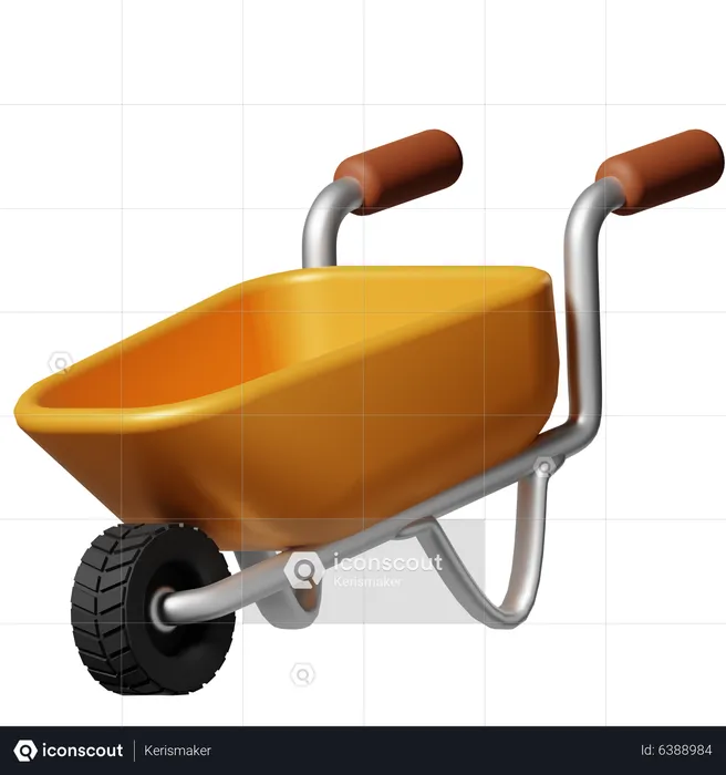 Pushcart  3D Icon