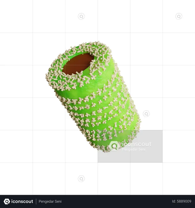 Putu  3D Icon