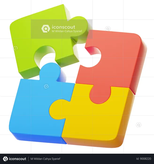PUZZLE  3D Icon