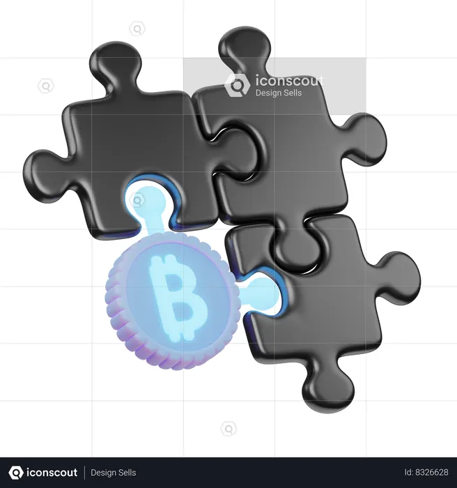 Puzzle  3D Icon