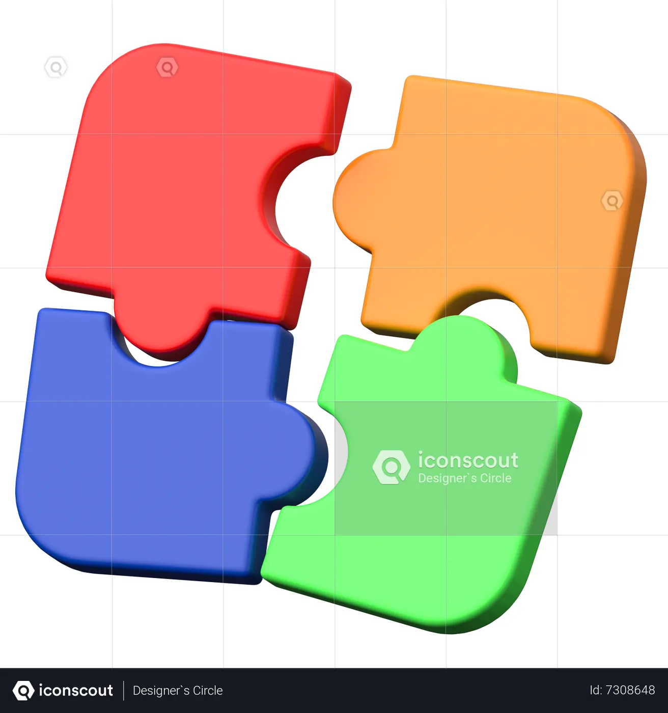 Puzzle Game 3D Icon Free Download Sign & Symbols 3D Icons IconScout