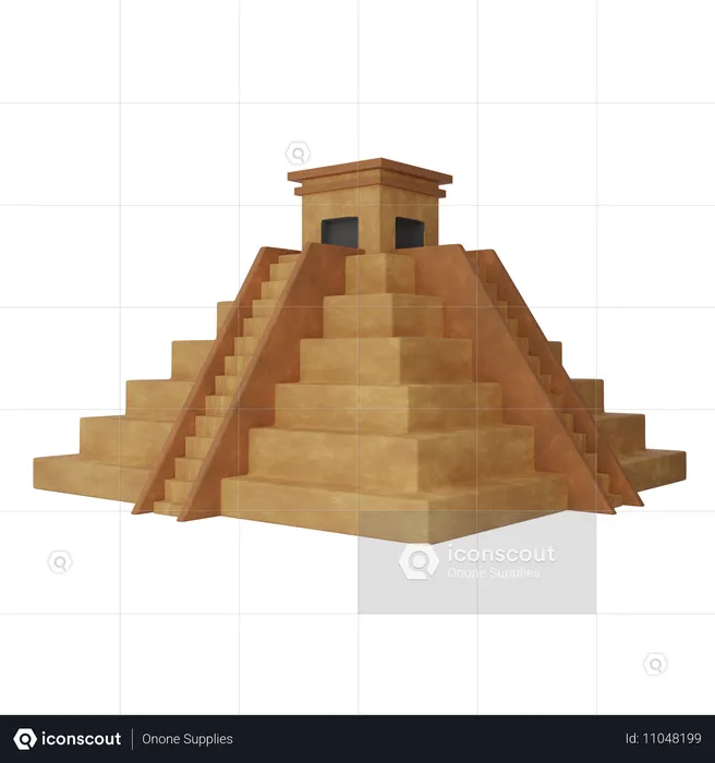 Pyramid  3D Icon