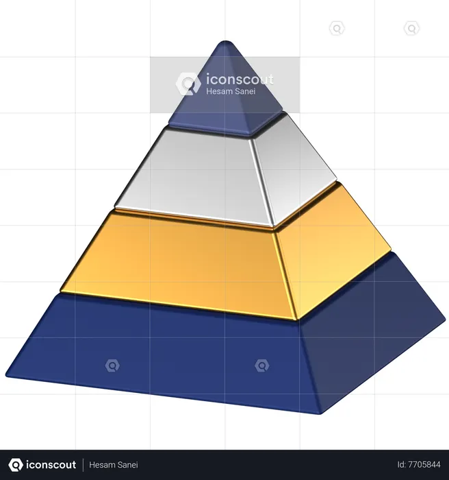 Pyramid  3D Icon