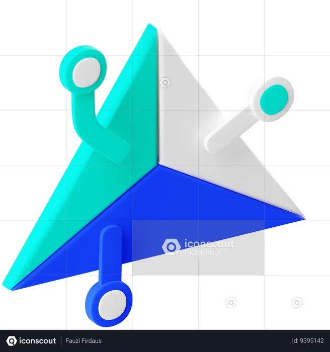 Pyramid  3D Icon