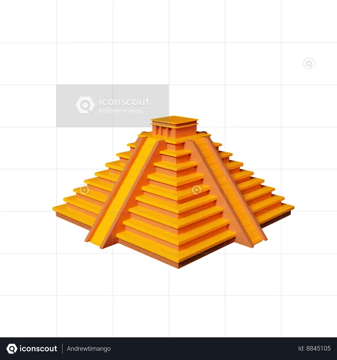 Pyramid  3D Icon