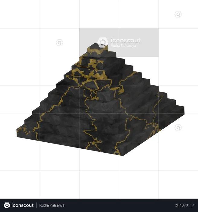 Pyramid  3D Illustration