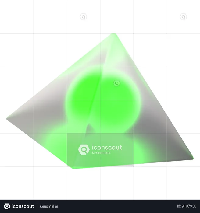 Pyramid Morphic  3D Icon