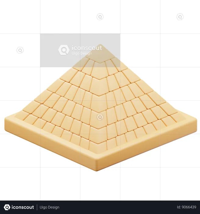 Pyramide  3D Icon