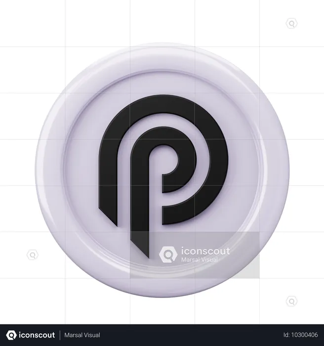 Pyth Network PYTH Coin  3D Icon