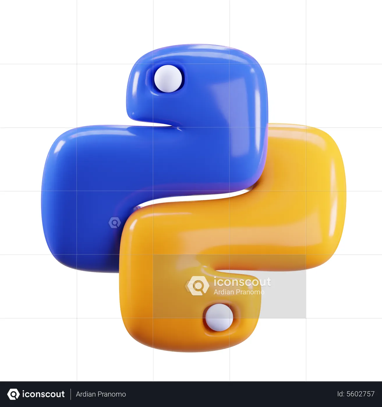 Python 3D Icon - Free Download Science & Technology 3D Icons | IconScout