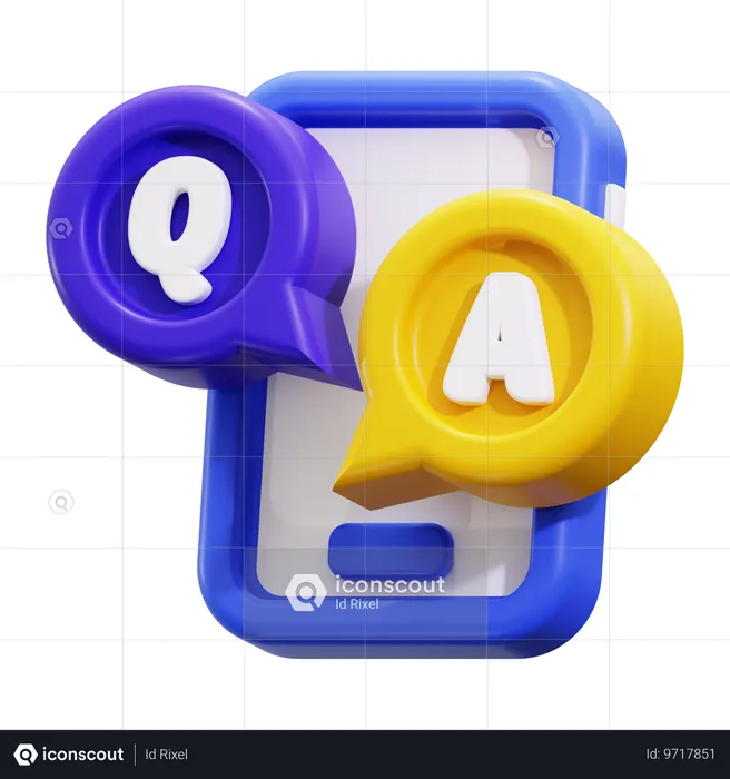 Qna  3D Icon