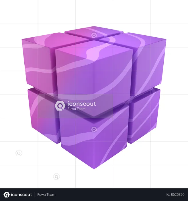 Quad Box  3D Icon