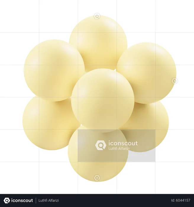 Quadball Shape  3D Icon