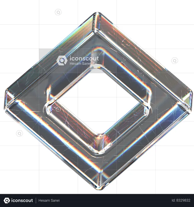 Quadratische Form  3D Icon