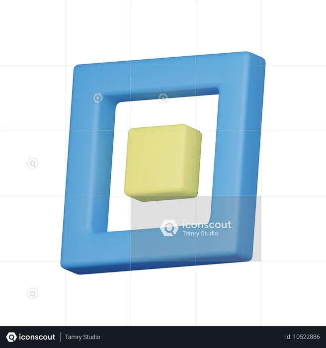 Quadro  3D Icon