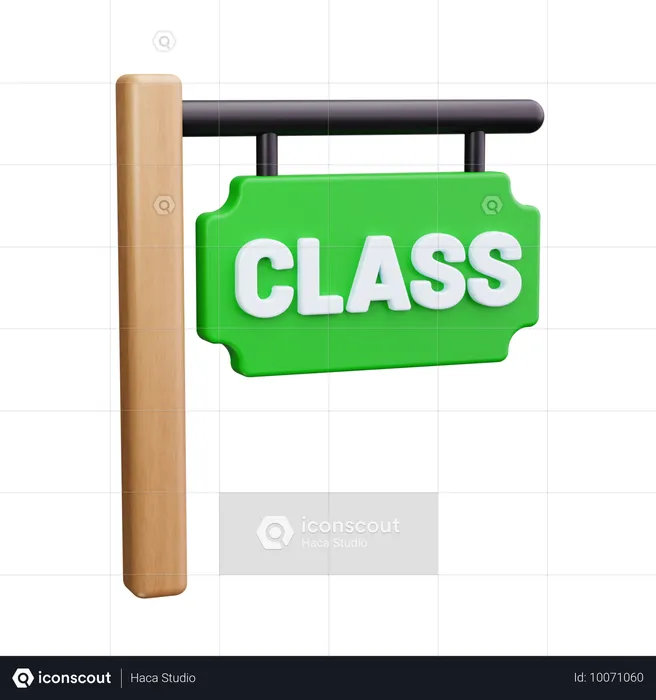 Quadro de classe  3D Icon