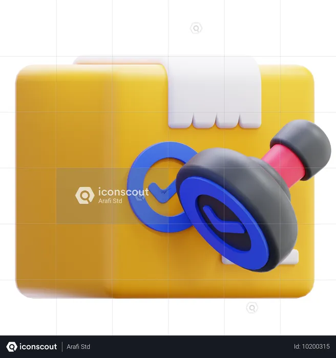 Qualitätskontrolle  3D Icon