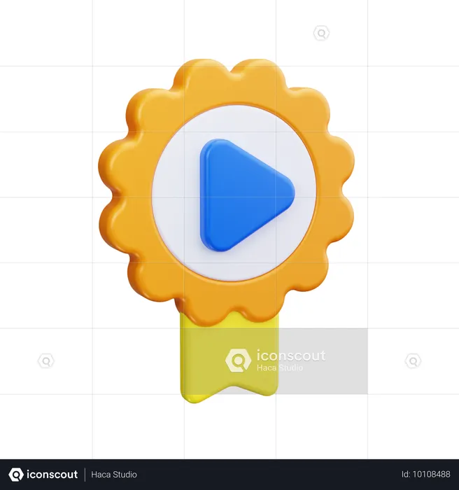 Qualité vidéo  3D Icon