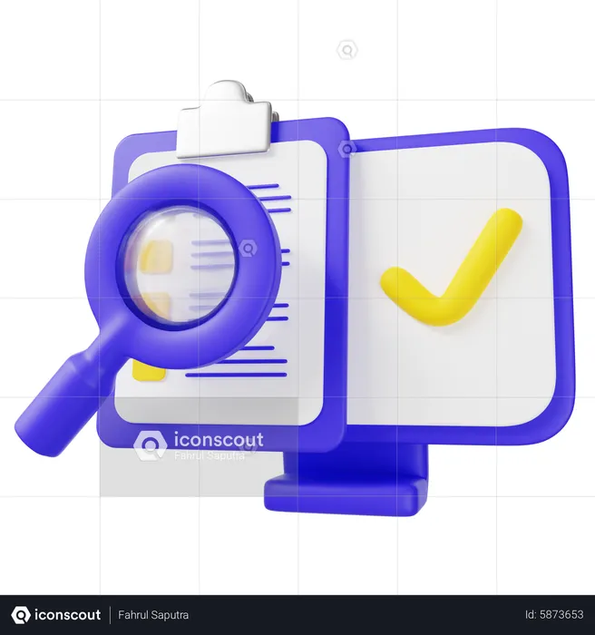 Quality Assurance  3D Icon