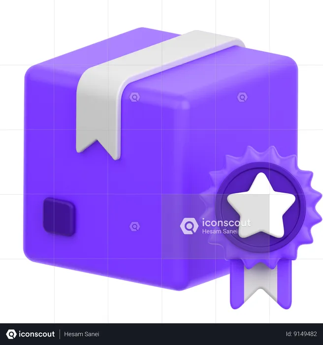 Quality Delivery  3D Icon