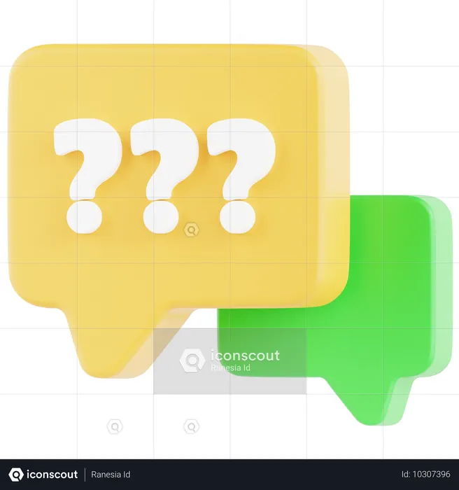 Question Mark  3D Icon