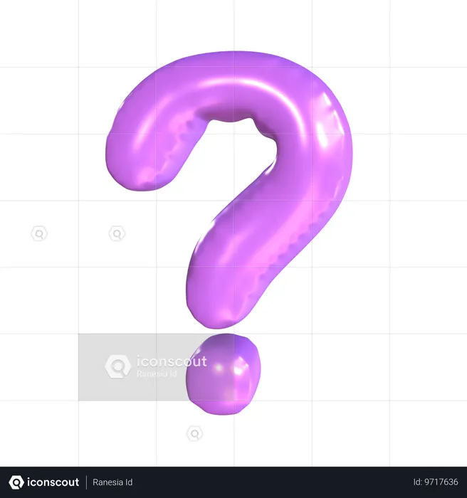 Question Sign  3D Icon
