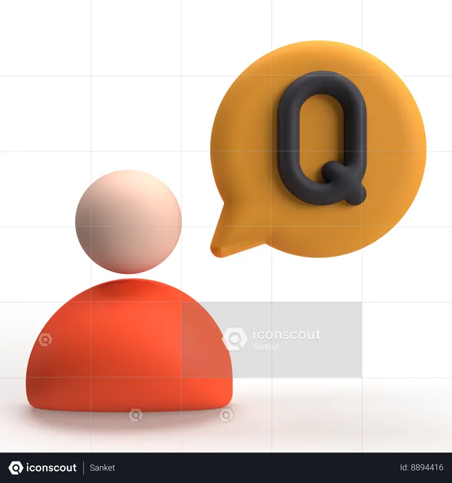 Question de l'utilisateur  3D Icon