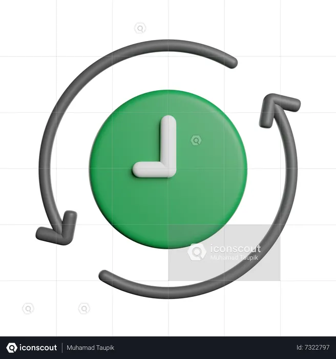 Queue  3D Icon
