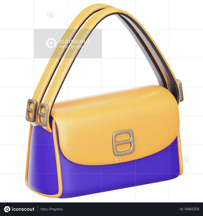 Quilted Bag  3D Icon