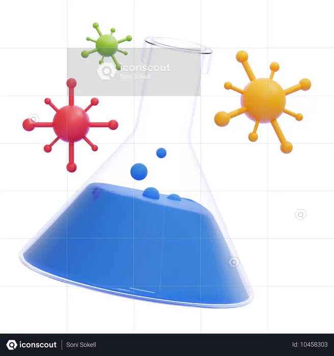 Química  3D Icon