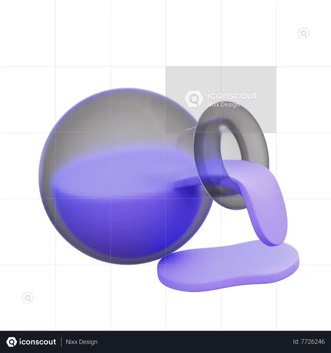 Químico  3D Icon