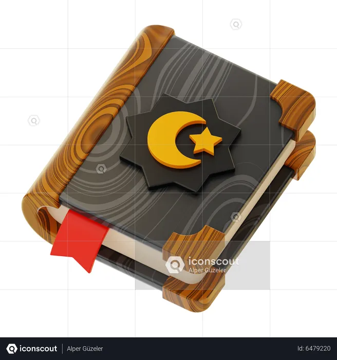 Quran  3D Icon