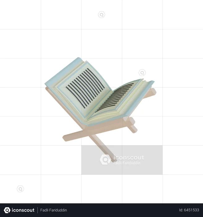 Qur'an  3D Icon