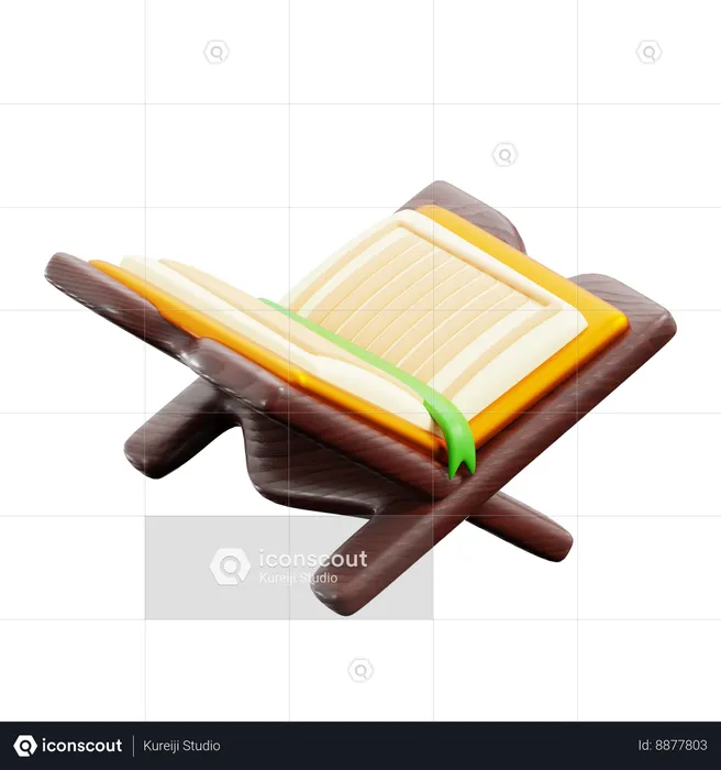 Quran  3D Icon