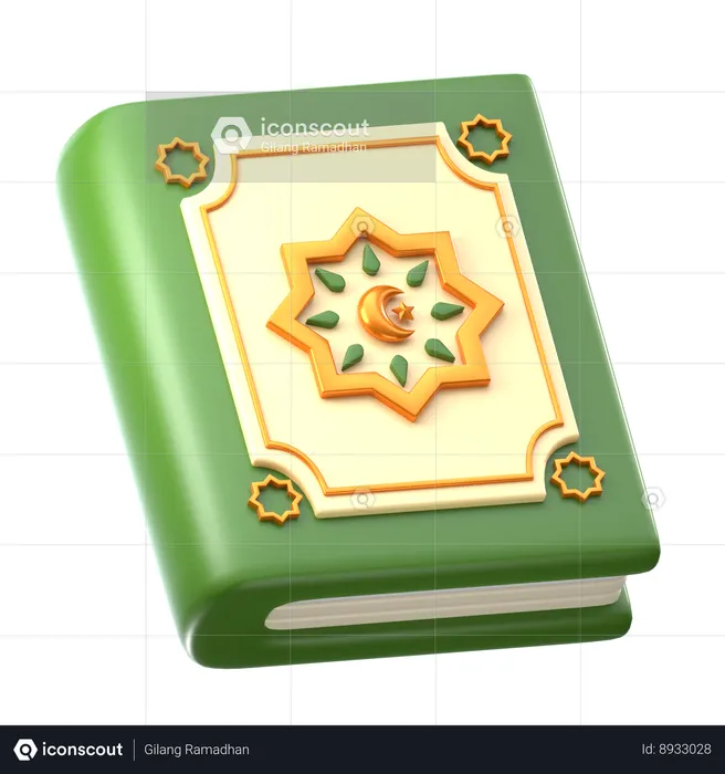 Quran  3D Icon