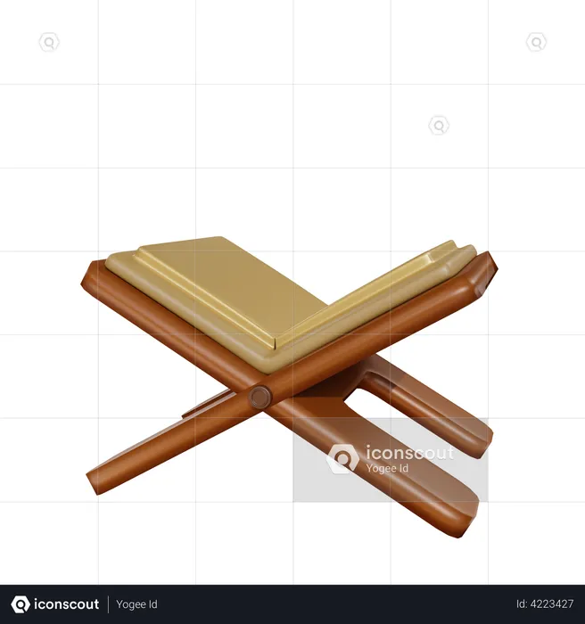 Quran  3D Illustration