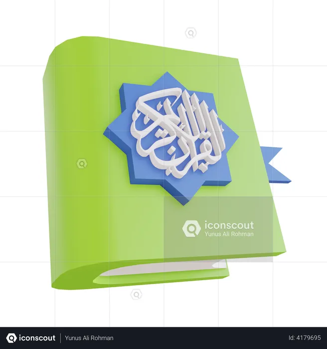 Quran  3D Illustration