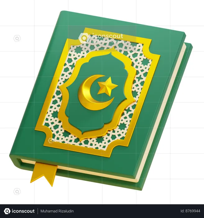 Quran book  3D Icon