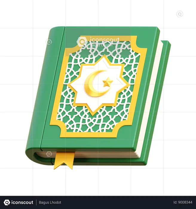 Quran Book  3D Icon