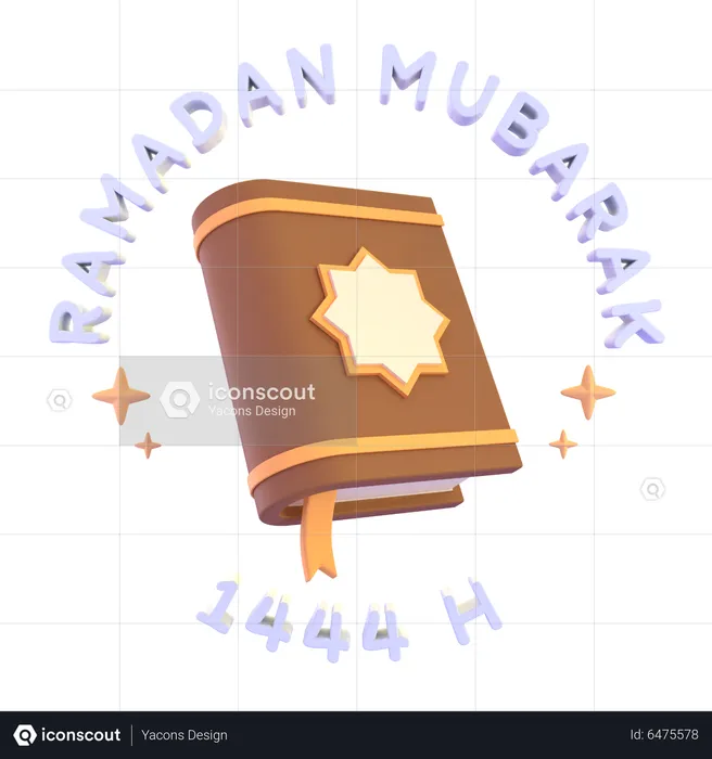 Quran book  3D Icon